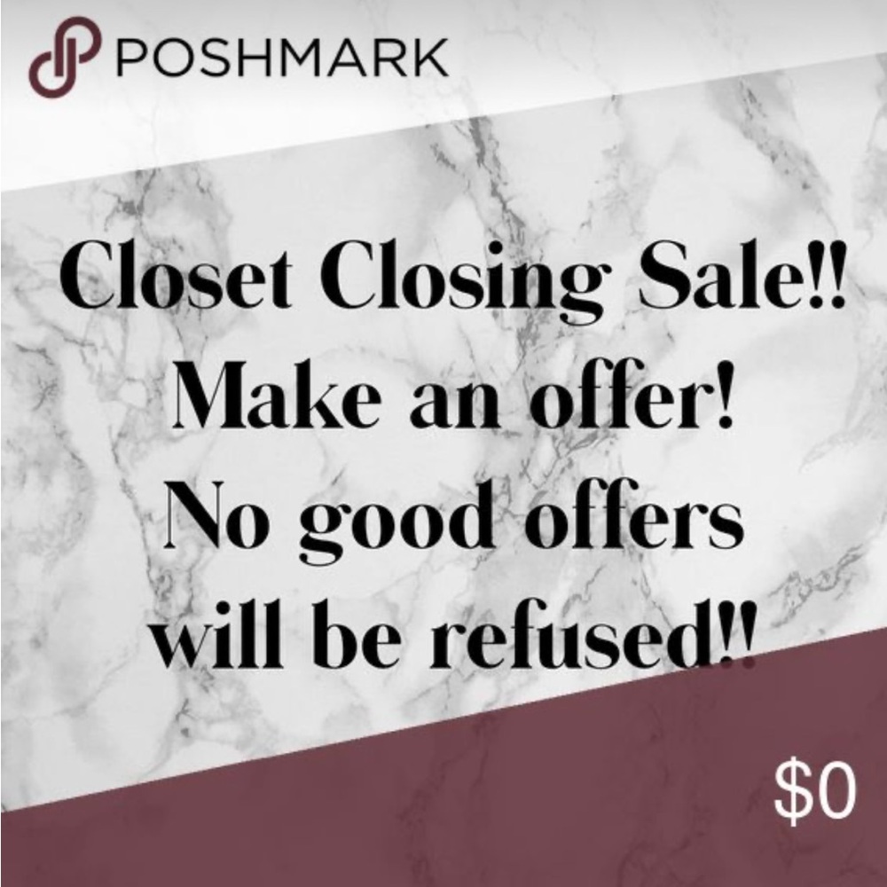 Closet Closing Sale Announcement